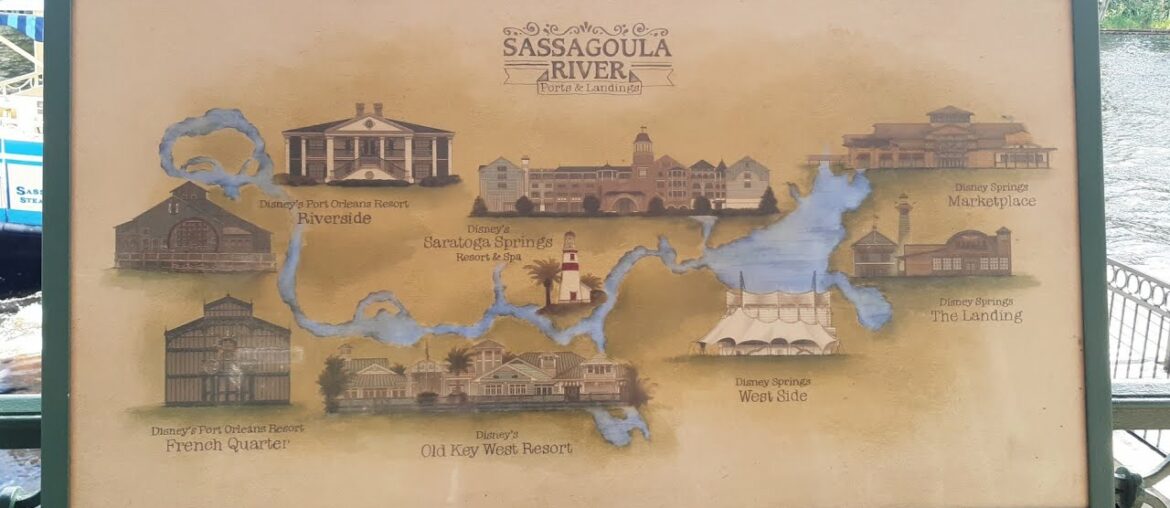 Walk around Disney World Port Orleans French Quarter 2019