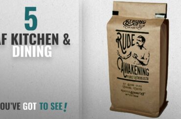 Af Top 10 Kitchen & Dining [2018]: Strong AF Coffee - 2x-3x Caffeine - Rude Awakening Blend for