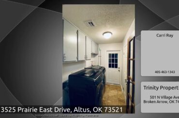 3525 Prairie East Drive, Altus, OK 73521
