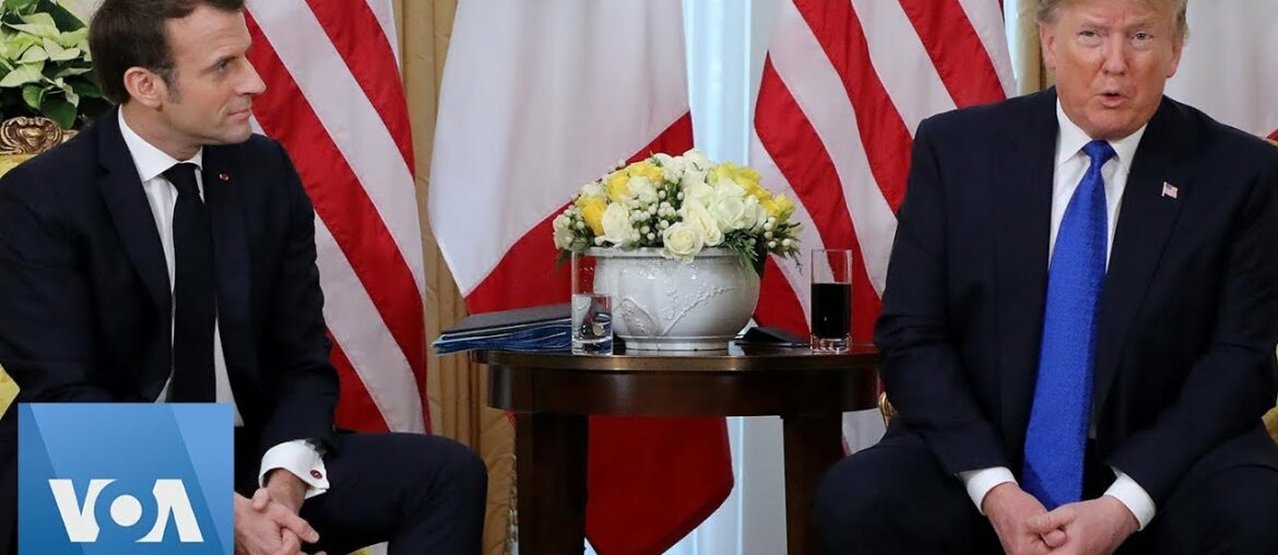 President Trump with France's Macron: "We Have a Minor Trade Dispute. I think We Can Work It Out" President Trump with France's Macron: "We Have a Minor Trade Dispute. I think We Can Work It Out"