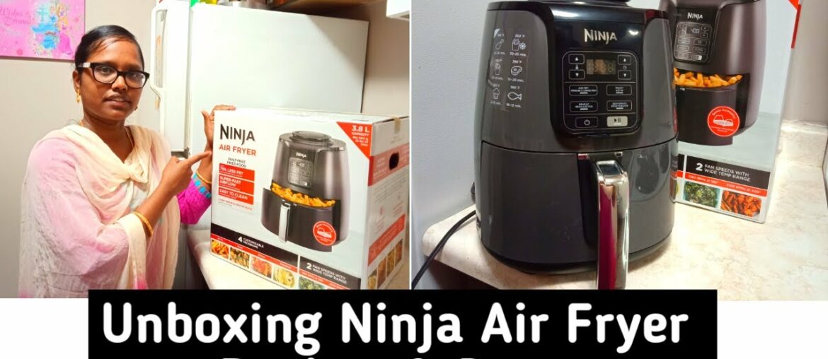 எண்ணையில் பொரிக்காமல் French Fries செய்யலாம் / Unboxing Ninja Air Frier / French Fries Recipe
