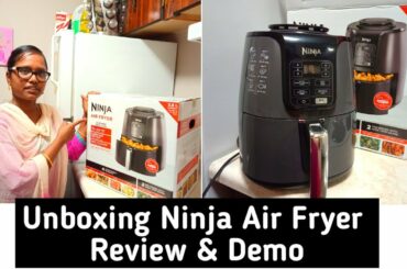 எண்ணையில் பொரிக்காமல் French Fries செய்யலாம் / Unboxing Ninja Air Frier / French Fries Recipe
