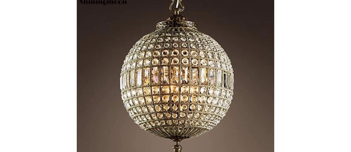 Deal French Luxury Crystal Pendant Lights Hotel Decor Pendant Lamp Living Room Dining Room Hanglamp