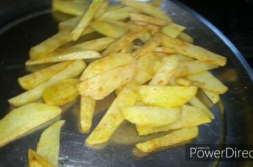Sunday routine ☀️ aloo finger recipe kids special 🍟🍟 french fries recipe by samayra's kitchen 🌝