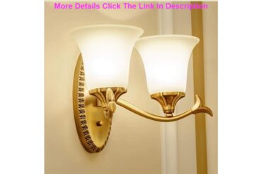Top French Luxury Led Wall Lamp Modern Flower Acrylic Gold Wall Light Bathroom Mirror Fixture Sconc