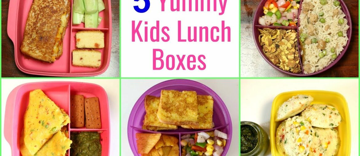 बच्चों की पसंदीदा 5 लंच बॉक्स रेसिपीज | Kids School Tiffin Box Recipes | CookWithNisha बच्चों की पसंदीदा 5 लंच बॉक्स रेसिपीज | Kids School Tiffin Box Recipes | CookWithNisha