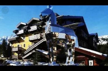 The Cheval Blanc in Courchevel, French Alps - Wooden house 2019