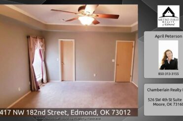 1417 NW 182nd Street, Edmond, OK 73012