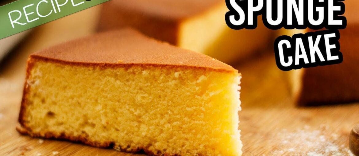Classic Sponge Cake or Genoise the basic recipe with 4 ingredients Classic Sponge Cake or Genoise the basic recipe with 4 ingredients