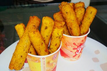 पोहे का बहुत ही चटपटा और क्रिस्पी नाश्ता | Poha French fries Recipe | Poha Recipe | Nasta Recipe