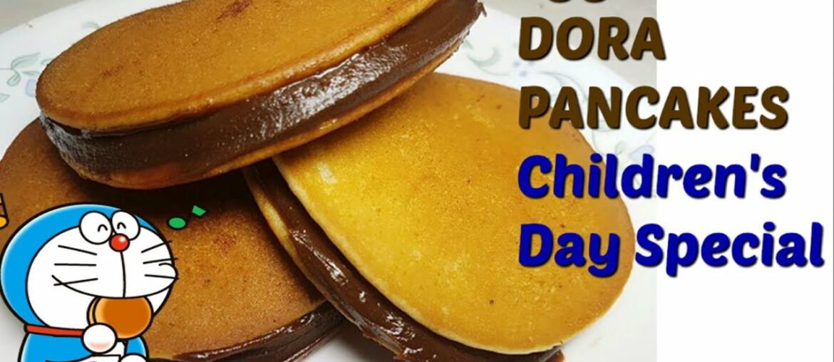 🍩3min में बनाये डोरा पैनकेक/ Eggless DORA PANCAKES Recipe in hindi/ How to make Dora Cakes/Pancakes 🍩3min में बनाये डोरा पैनकेक/ Eggless DORA PANCAKES Recipe in hindi/ How to make Dora Cakes/Pancakes