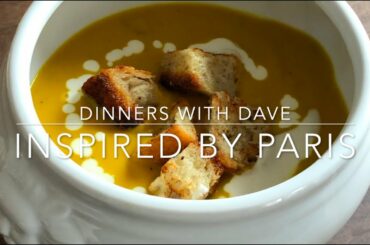 French Pumpkin and Butternut Squash Soup Recipe, Dairy Free & Plant Based, Soupe Au Potiron Recette