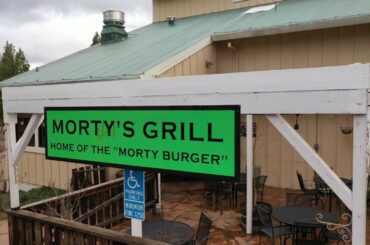 Morty's Grill 3590 Carson Rd. #8 Camino Ca 95709 Patio Dining, Home of the Morty Burger, Good food
