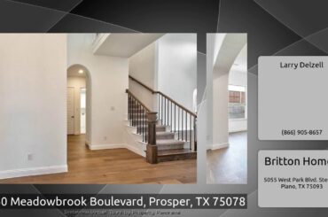 2660 Meadowbrook Boulevard, Prosper, TX 75078