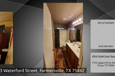 603 Waterford Street, Farmersville, TX 75442