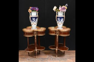Empire Side Tables   French Clover Occassional Table - Canonbury Antiques