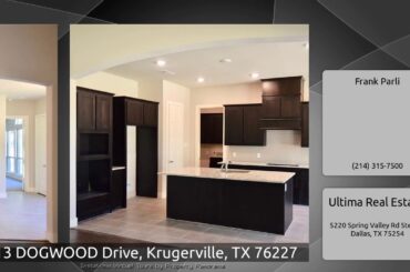 113 DOGWOOD Drive, Krugerville, TX 76227