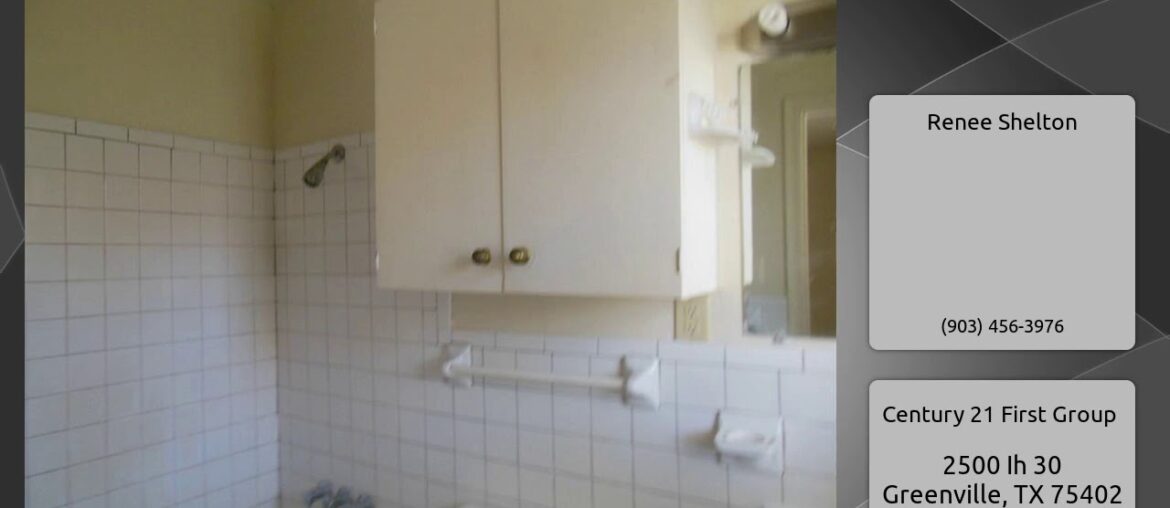 1305 SKYLINE Drive, Greenville, TX 75401 1305 SKYLINE Drive, Greenville, TX 75401