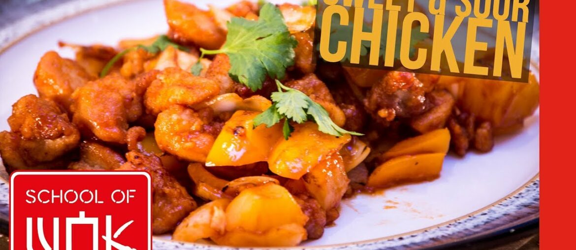 Easy Chinese Sweet and Sour Chicken Recipe! | Wok Wednesdays