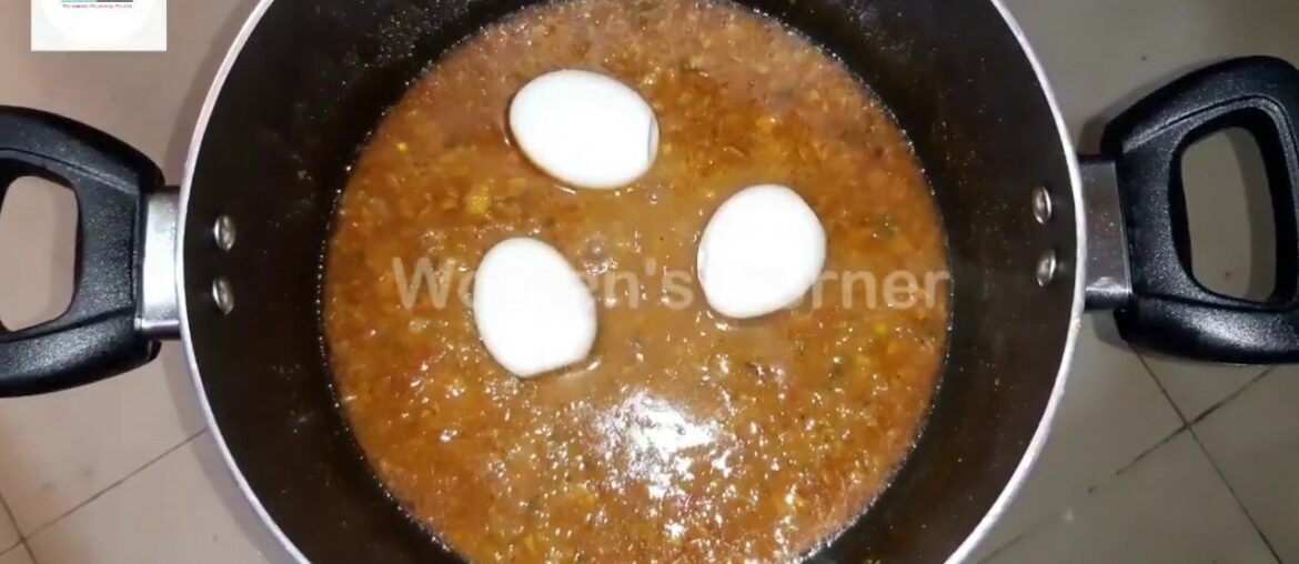 Anda Kari | Anda Salan | Women's Corner is presenting another delicious recipe Anda Kari | Anda Salan | Women's Corner is presenting another delicious recipe