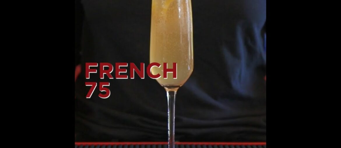 French 75 - Pratt Standard Rich Simple Syrup