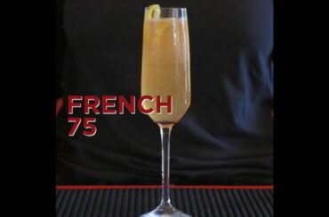 French 75 - Pratt Standard Rich Simple Syrup
