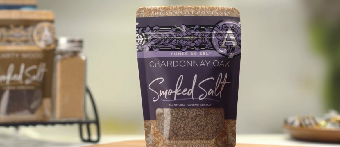 Fumée de Sel® Zip-Top Pouch - Chardonnay Oak Smoked Sea Salt
