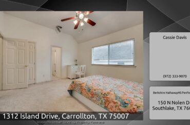 1312 Island Drive, Carrollton, TX 75007