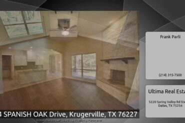 104 SPANISH OAK Drive, Krugerville, TX 76227