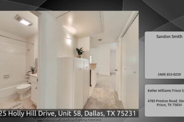7525 Holly Hill Drive, Unit 58, Dallas, TX 75231
