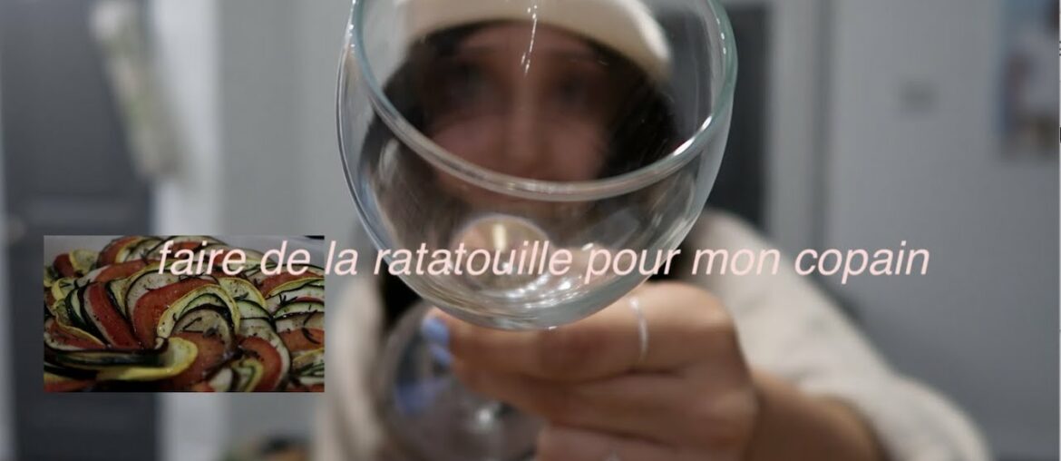 making ratatouille for my boyfriend in french B)