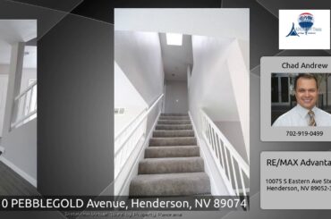 2610 PEBBLEGOLD Avenue, Henderson, NV 89074