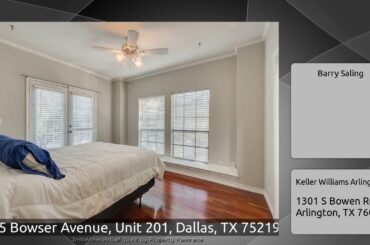 4405 Bowser Avenue, Unit 201, Dallas, TX 75219