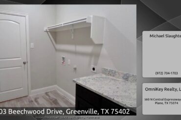 603 Beechwood Drive, Greenville, TX 75402