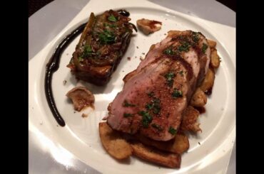 #EP01 Pork "Filet mignon" on sliced Ceps - French food recipe