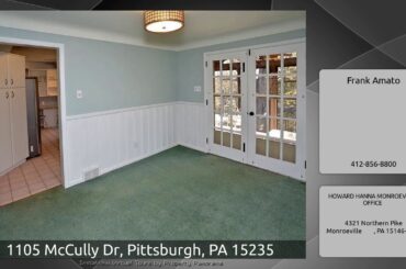 1105 McCully Dr, Pittsburgh, PA 15235