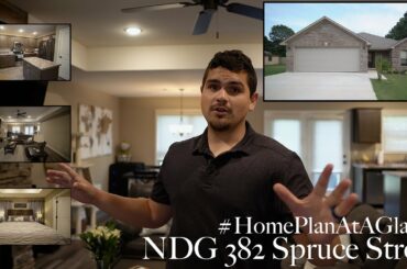 French Traditional House Plan NDG 382 Spruce Street | Home Tour