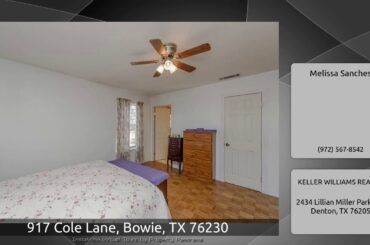 917 Cole Lane, Bowie, TX 76230