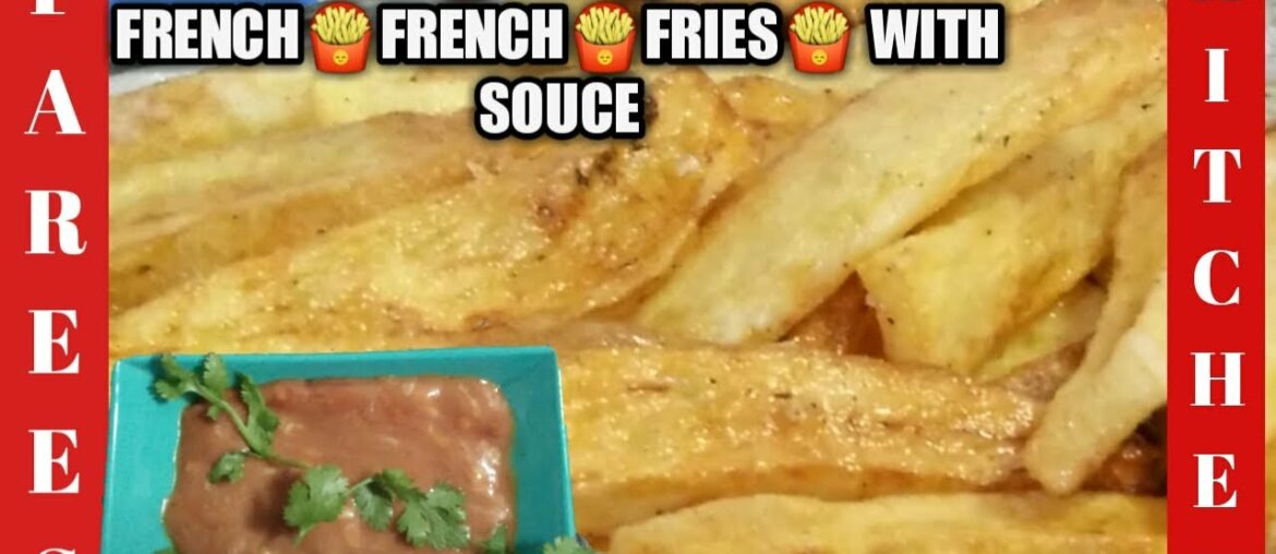 French Fries at Home Recipe in Urdu/Hindi|Crispy & Crunchy Fried Potato Recipe By Farees Kitchen