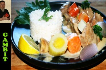 French Veal Blanquette | French Bistro Recipe