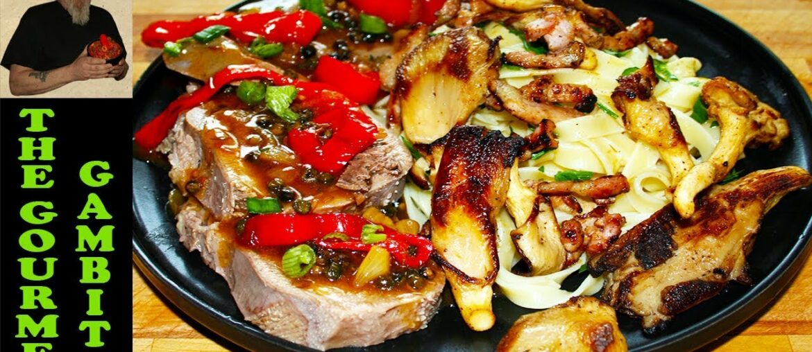 Ox Tongue in Cider Sauce | French Bistro Recipe