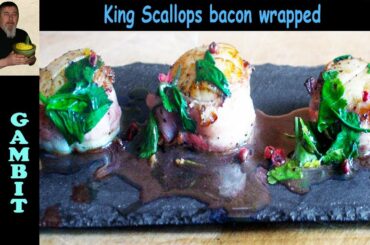 King Scallops Bacon Wrapped | French Bistro Recipe