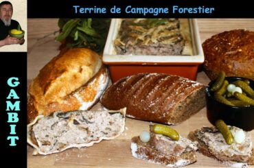 Terrine de Campagne Forestier | French Bistro Recipe