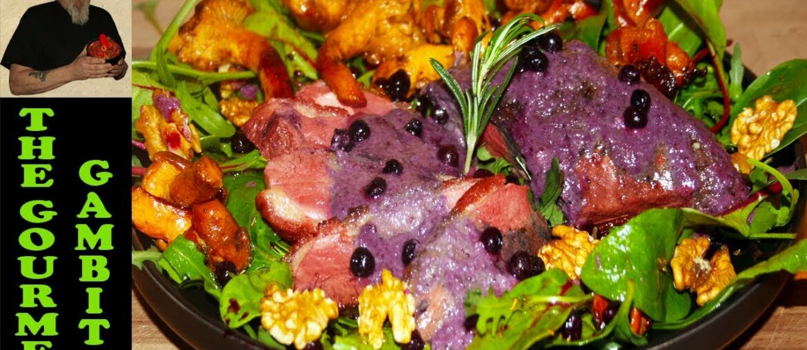 Duck Breast  in Blueberries Sauce | French Bistro Recipe