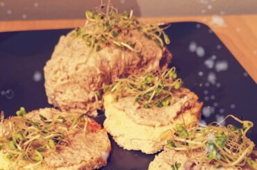VEGAN FOIE GRAS / FAUX GRAS : mushroom paté. French vegetarian and vegan cooking