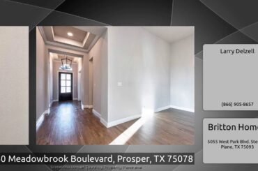2760 Meadowbrook Boulevard, Prosper, TX 75078