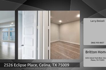 2526 Eclipse Place, Celina, TX 75009