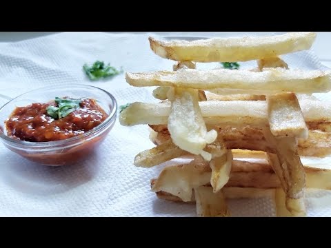 फ्रेंच फ्राइस रेसिपी – Crispy, Crunchy and Perfect French Fries Recipe by Dawat Cooking फ्रेंच फ्राइस रेसिपी - Crispy, Crunchy and Perfect French Fries Recipe by Dawat Cooking