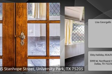 4205 Stanhope Street, University Park, TX 75205