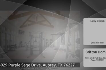 3929 Purple Sage Drive, Aubrey, TX 76227